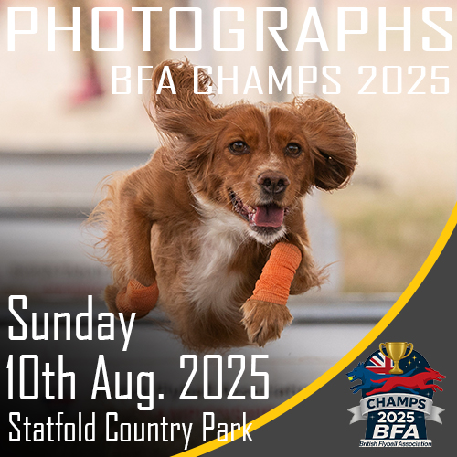 Wyre Forest 26th Jan 2025 BFA Championships 2025 Sunday 10th August